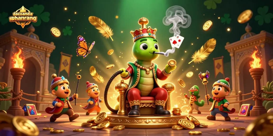 Experience thrilling action at dacsandatphanrang with a vibrant 3D illustration of casino-style excitement.