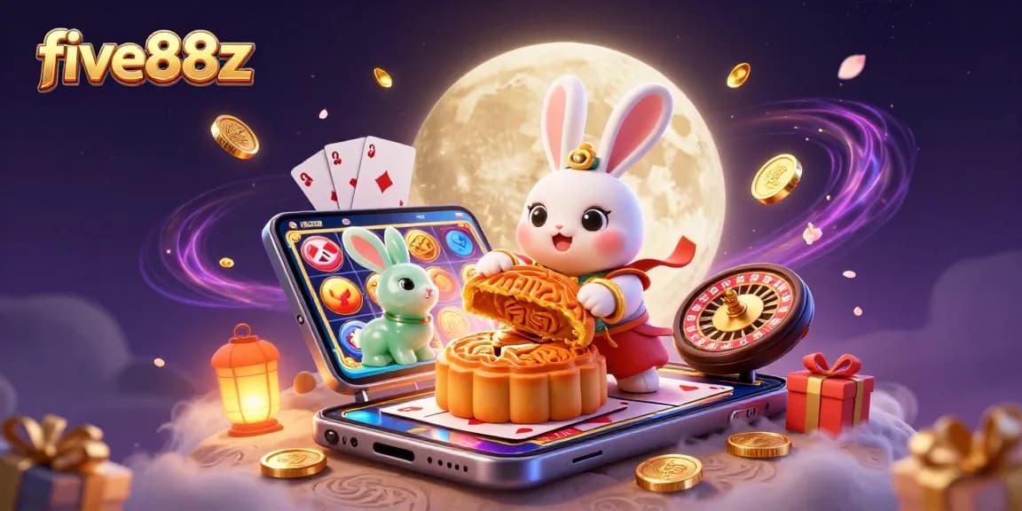 Engage with five88z and discover the vibrant moonlit casino scene full of magic and excitement.