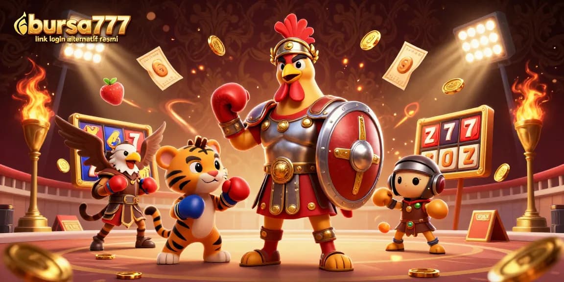 Spin to win at bursa777 link login alternatif resmi with exciting slots, jackpots, and vibrant gameplay.