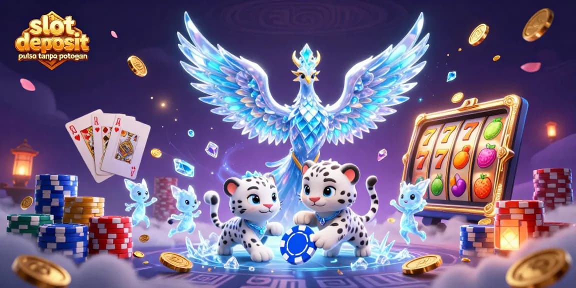 Mainkan slot deposit pulsa tanpa potongan dengan grafis luar biasa dan elemen kasino yang mengagumkan.