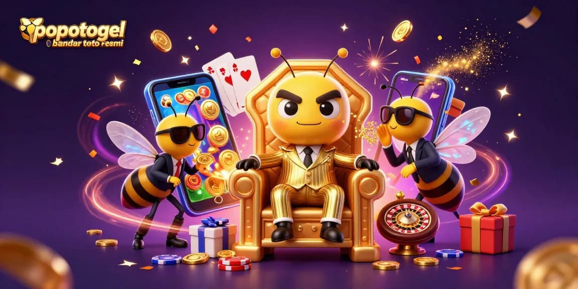 Play thrilling games at popotogel bandar toto resmi with vibrant slot reels and exciting animations