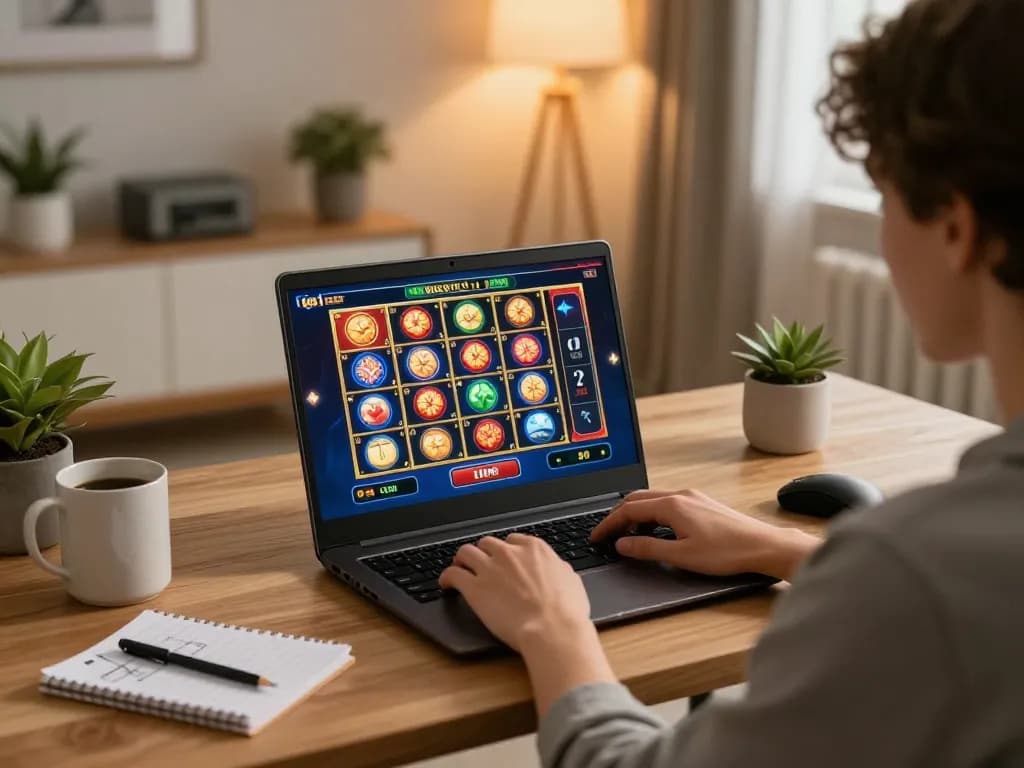 Engaging in exciting online slots gaming at home with 888New interface