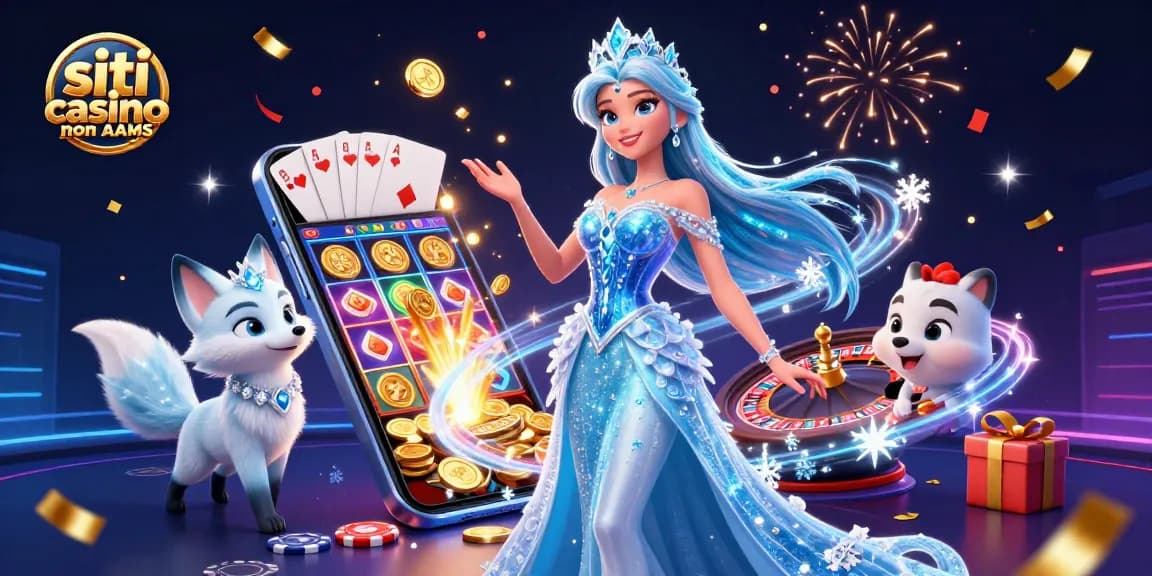 Vivi l'emozione del gioco sui siti casino non AAMS con slot vibranti e un'atmosfera festosa.