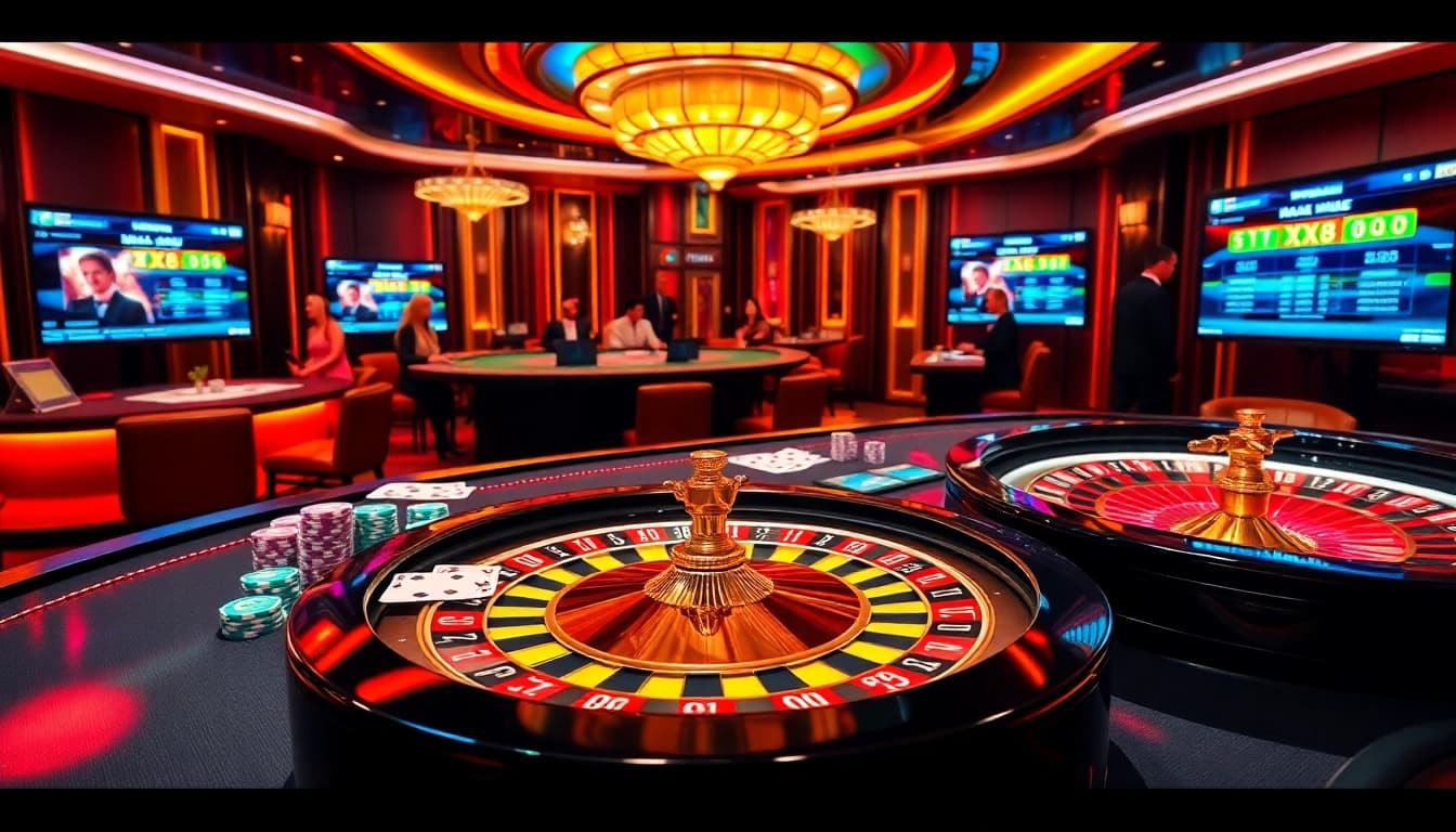 Experience the excitement of online gaming at xx88 com with vibrant casino visuals.