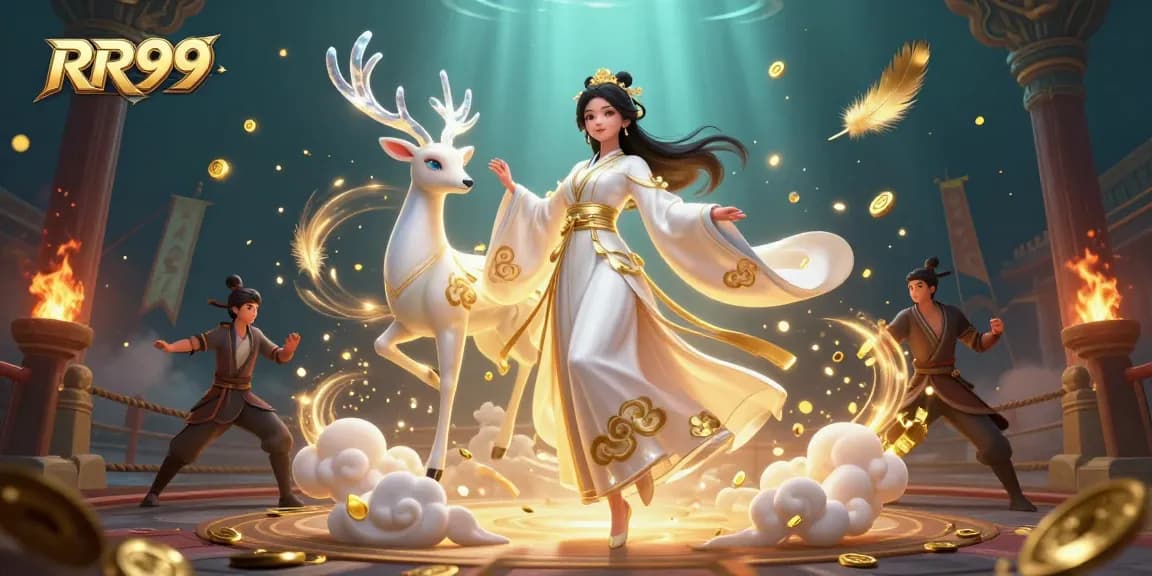 Experience winning strategies at RR99 with an enchanting scene of online casino elements.