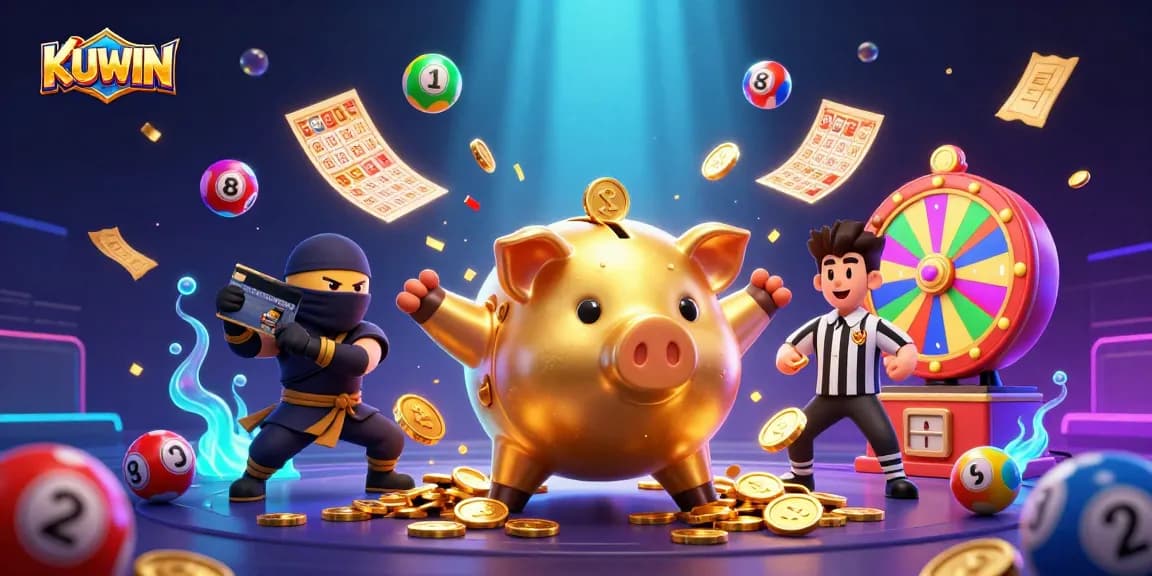 Join KUWIN’s thrilling gaming scene with action-packed moments from vibrant bingos and lottery games!