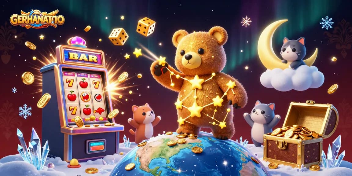 Permainan seru di GERHANATOTO dengan slot dan jackpot berkualitas tinggi untuk para pemain.