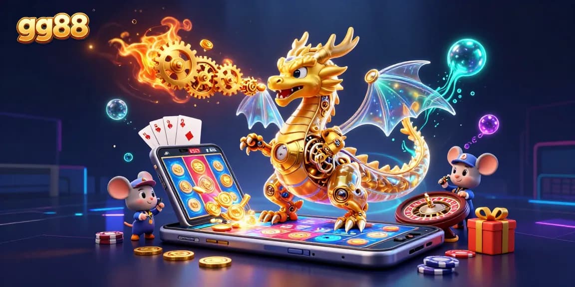 Experience exhilarating wins with gg88's vibrant gaming scene featuring dynamic slot games and exciting casino elements.