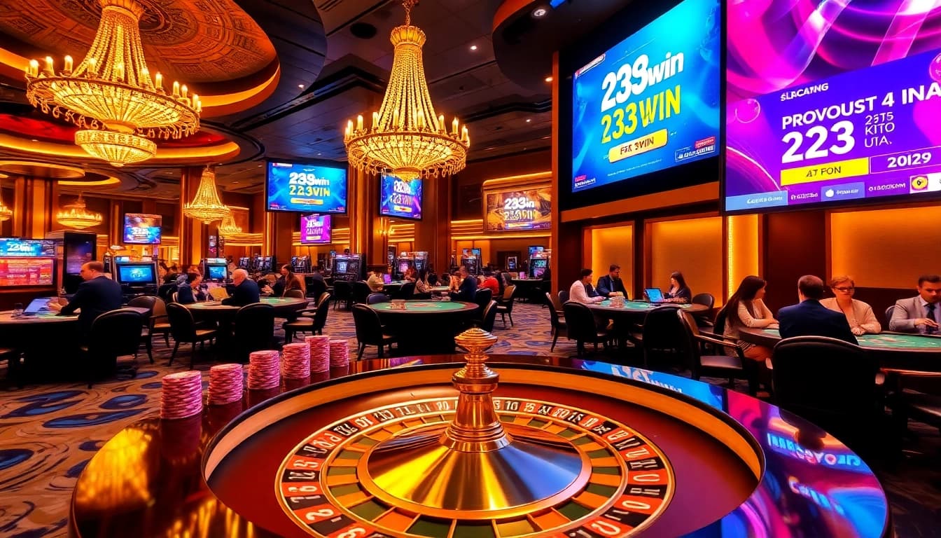 Experience the thrill of betting at 23win nhà cái with luxurious gaming atmosphere.