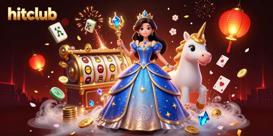 Engage with hitclub's vibrant casino scene featuring magical elements and rich rewards.