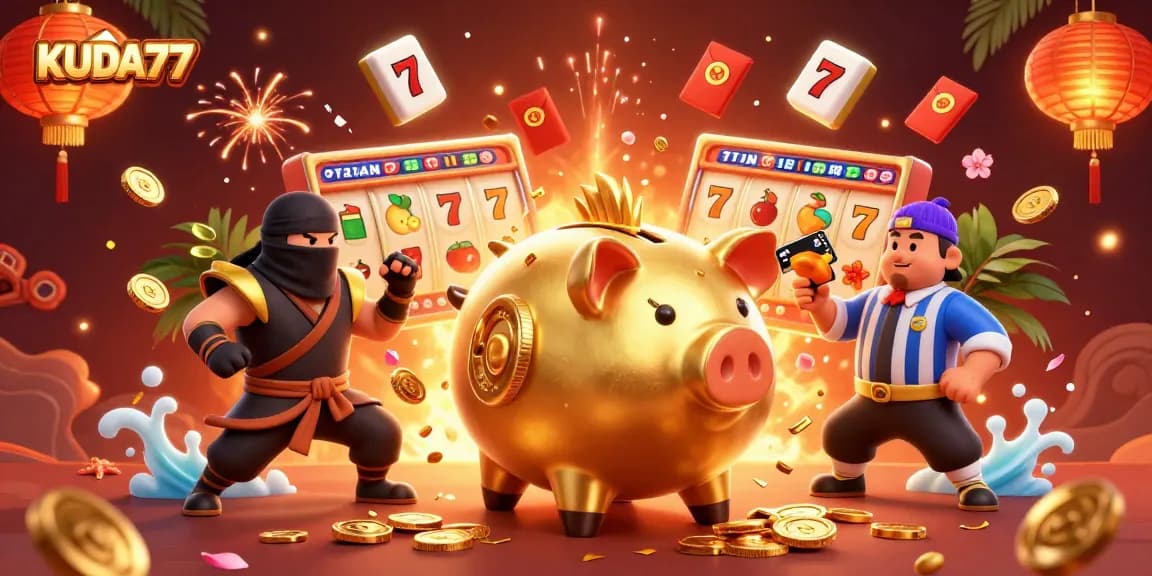 Menangkan slot di KUDA77 dengan permainan yang menarik dan bonus menarik setiap hari.
