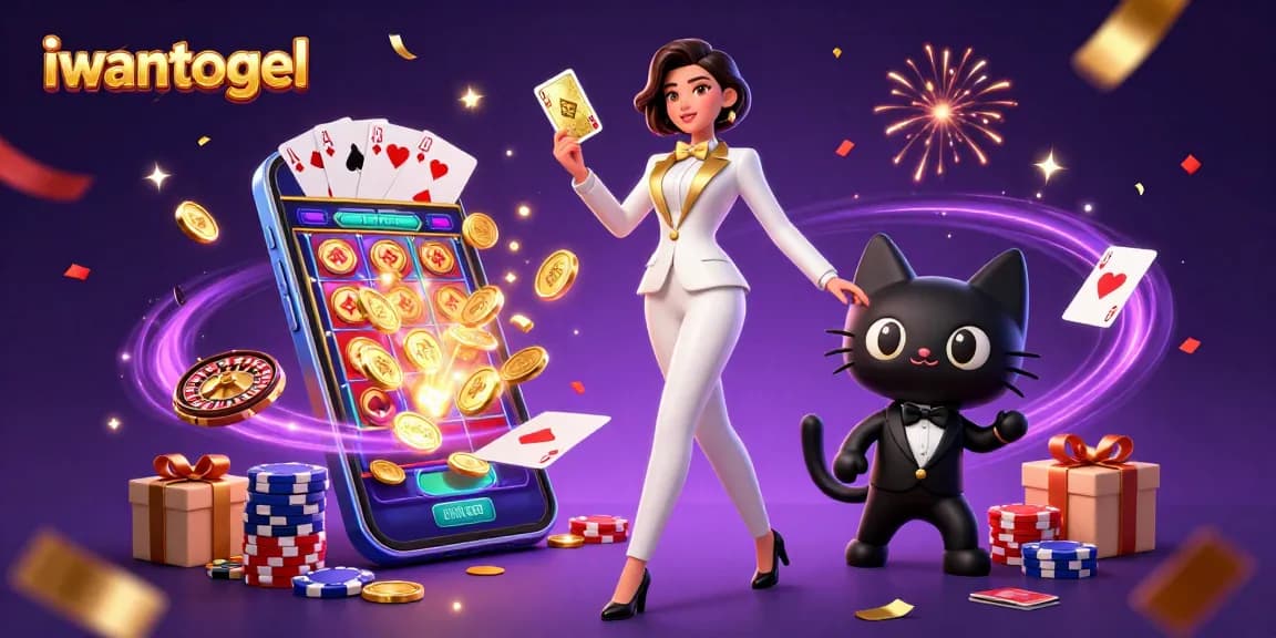 Experience thrilling gameplay at iwantogel with dynamic casino action in this vibrant digital scene.