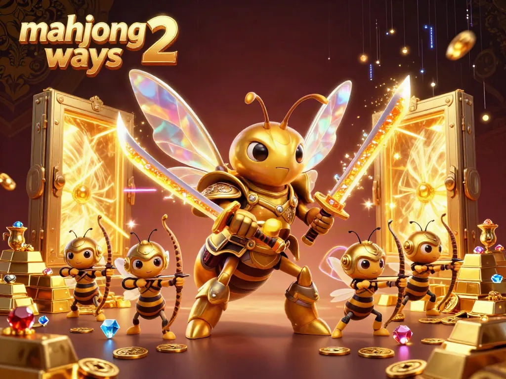 Experience thrilling gameplay with mahjong ways 2 in a vibrant casino setting packed with treasures and engaging characters.