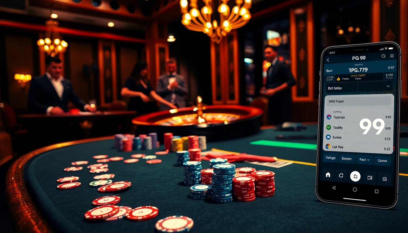 Experience the thrill of PG 99 with an exciting casino scene focused on high-stakes poker.