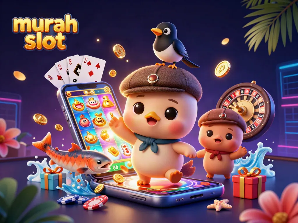 Menangkan putaran gratis dengan permainan murah slot yang menarik dan karakter lucu!