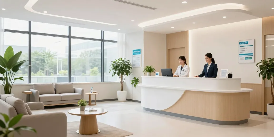 David Hoffmeister reviews in a modern healthcare setting highlighting patient care and wellness services.