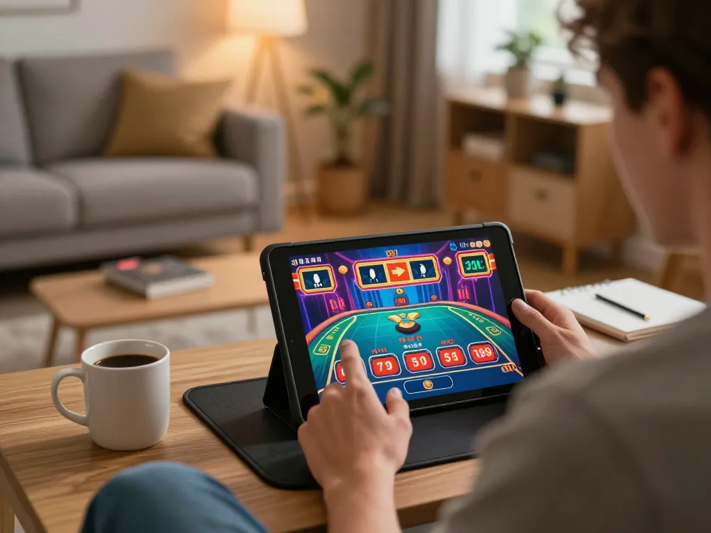 Terlibat dalam login DASI4D untuk slot online sambil menikmati suasana rumah yang nyaman.