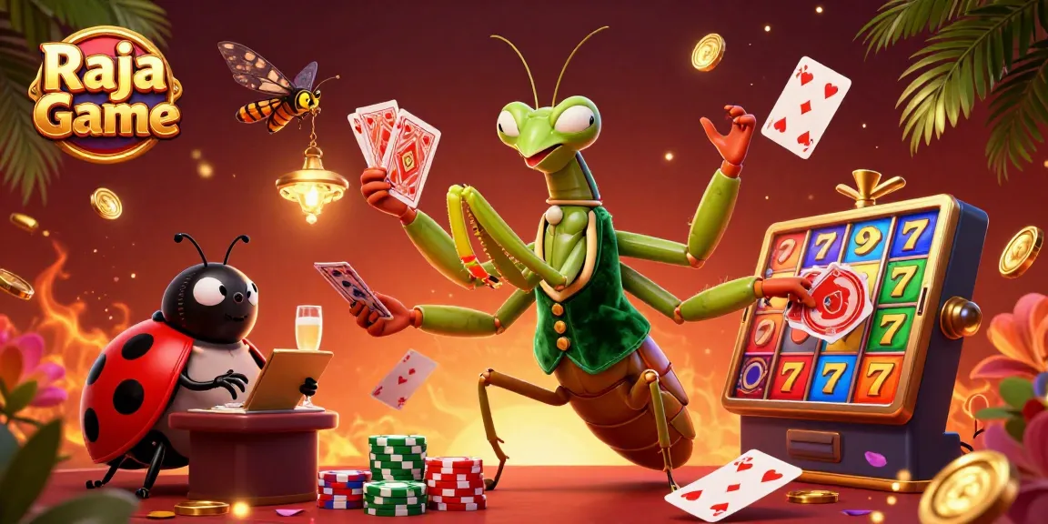 Play thrilling games on Raja Game with vibrant slots and casino action.