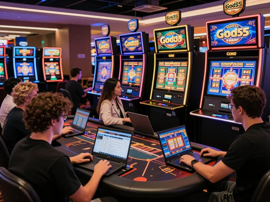 Engaging online casino experience at https://god55.agency/ showcasing diverse players enjoying user-friendly gaming.