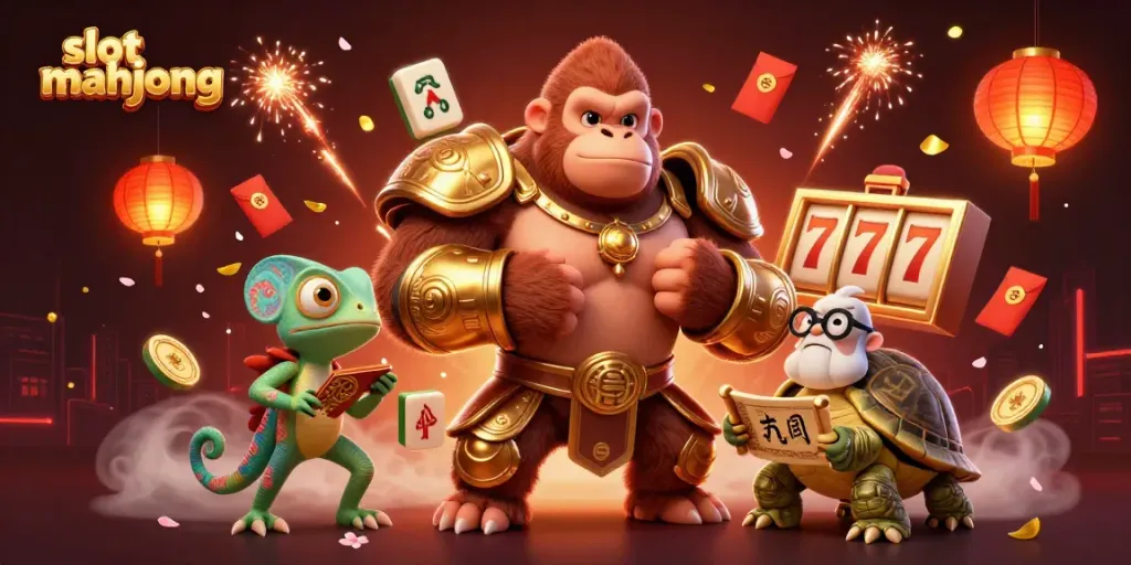 Menangkan jackpot dengan judi slot mahjong yang menegangkan di RajaZeus dengan karakter ikonik.