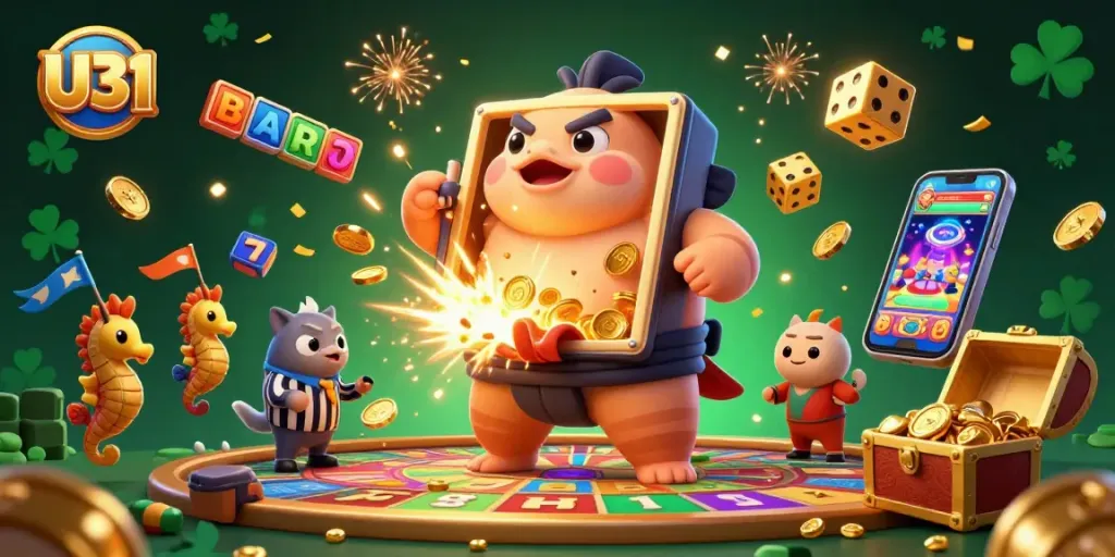 Play thrilling casino games like slots at U31 with explosive jackpots and vibrant graphics