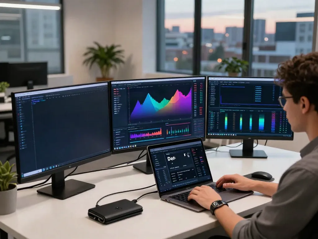 verified Telegram channel integrated into a professional cryptocurrency trading setup with advanced technology.