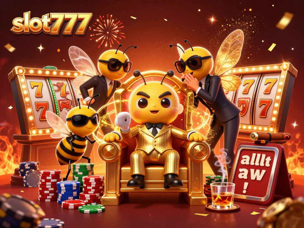 Engage with thrilling slot777 experiences in an exciting casino scene filled with jackpots.