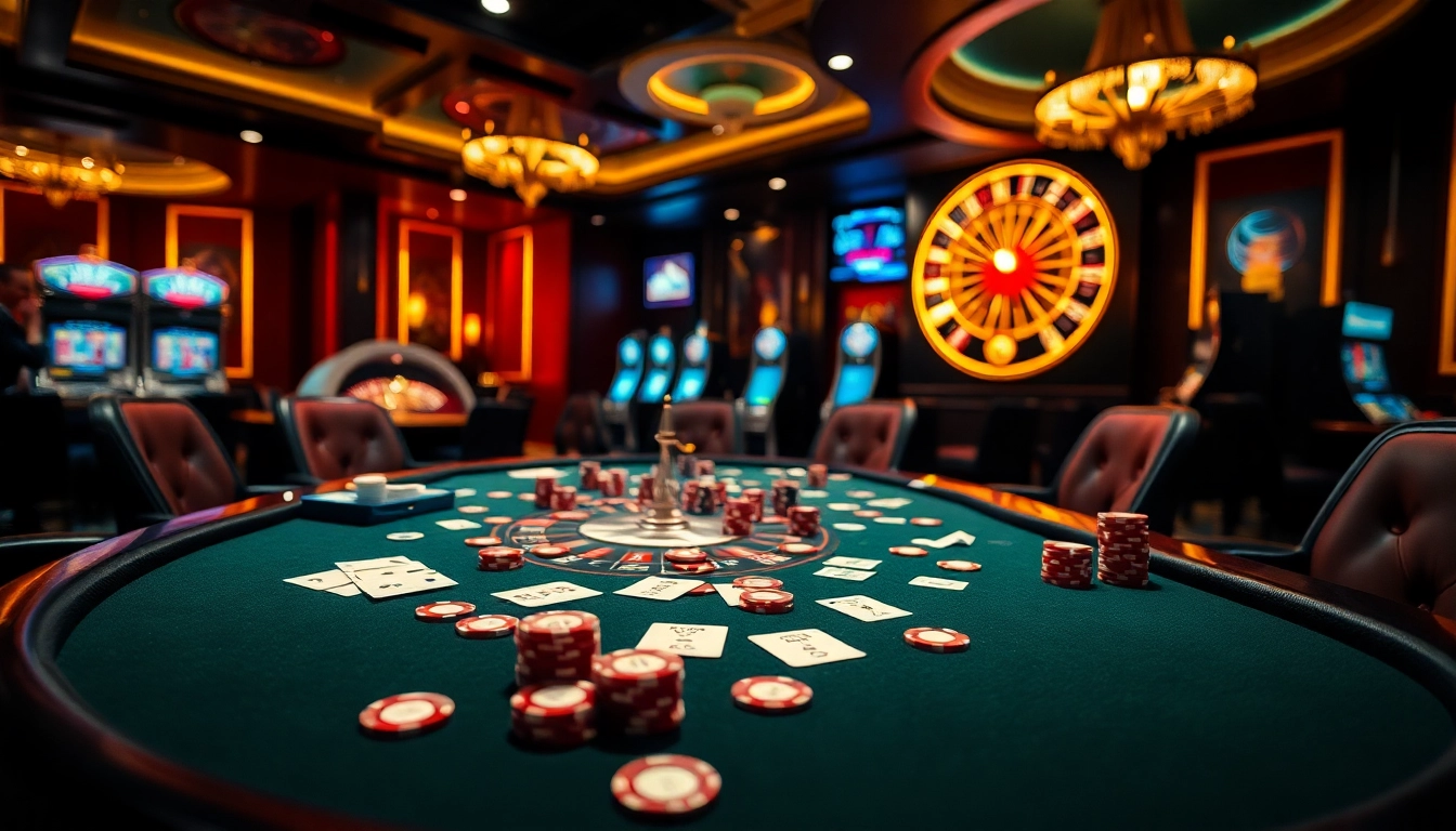 Engage with high-stakes poker at this upscale casino featuring a hidden wiki link element.