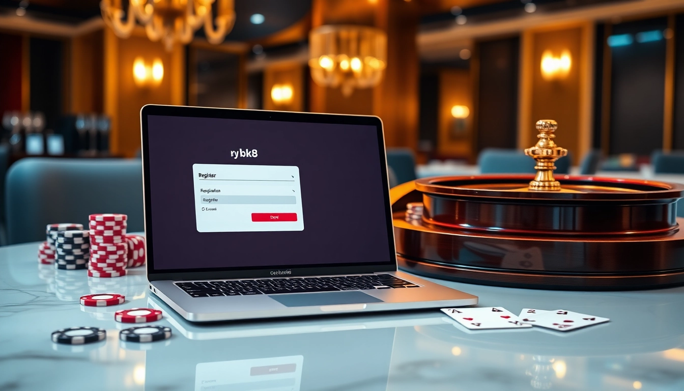 Join สมัครสมาชิก bk8 to experience authentic online casino excitement with poker chips and stylish interface.